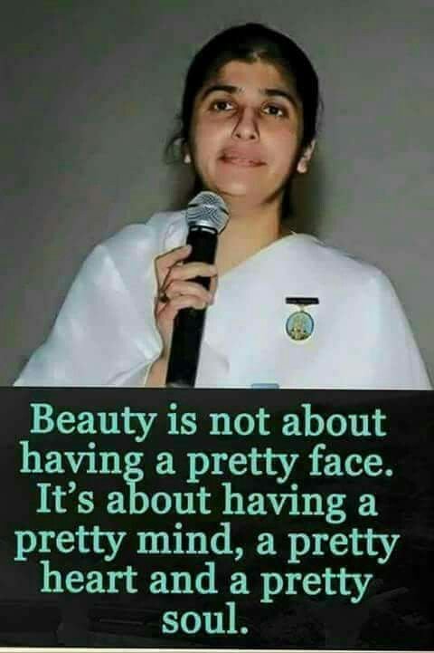 Beauty Is Not About Preety Face It's All About Preety Mind Picture