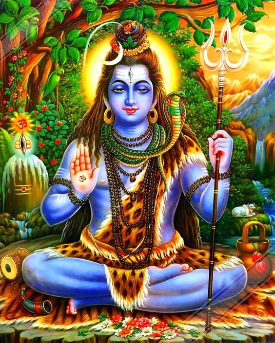 Shiva Is Shakti, He Is Bhakti. Shiva Is Brahman, He Is Omkar Image